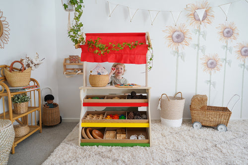 Little Farm Animals & Tractor Set