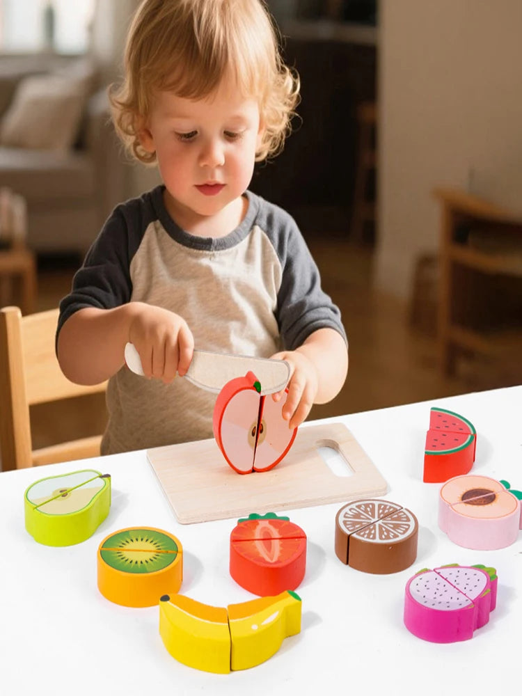Little Kitchen Cutting Fruits Sets