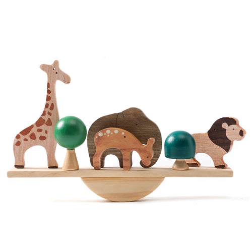 Little Sensory Stacking Toys For Baby Forest Houses